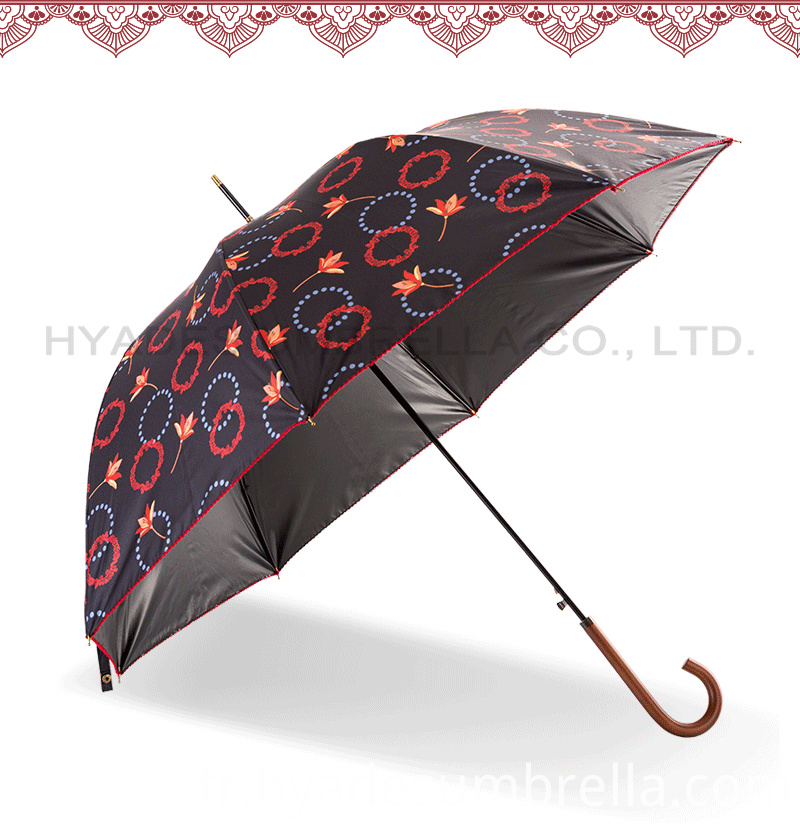 Parapluie Dôme Open Auto Femme S Picot Lace Women S Picot Lace Auto Open Dome Umbrella